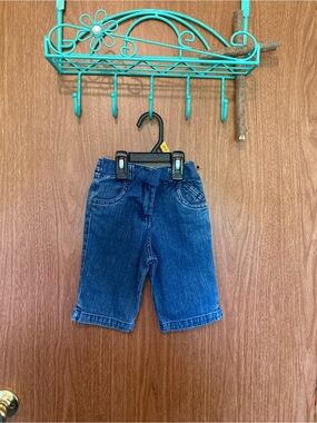 George Dark Blue Denim Pull-On Kids Pants